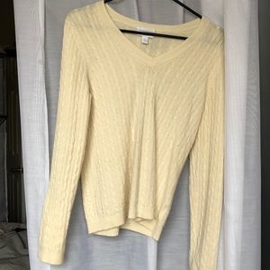 100% cashmere sweater